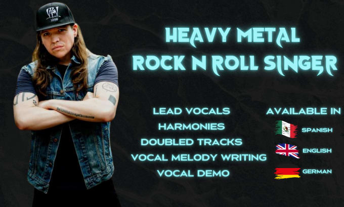 Bestseller - be your professional rock or metal singer