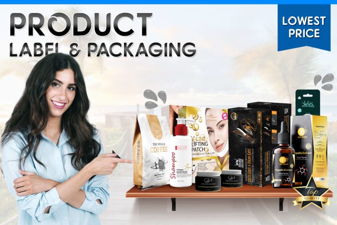 Gig Preview - Elevate your product appeal with professional packaging and labels