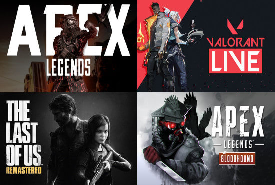 Gig Preview - Do fortnite, valorant, cod, apex legends and any youtube thumbnail design