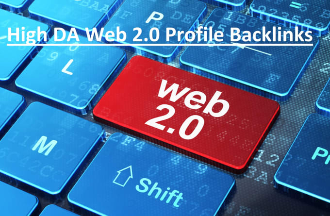 Gig Preview - Do high authority web 2 0 profile backlinks for SEO service