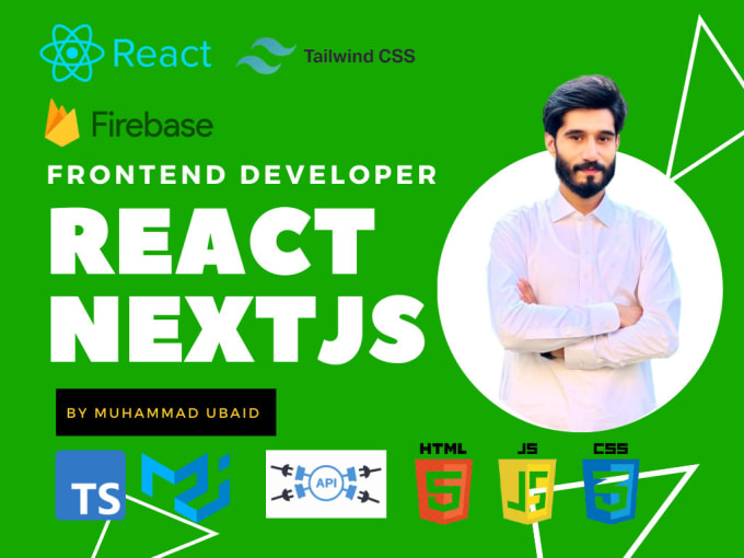 Gig Preview - Be your frontend reactjs and nextjs developer