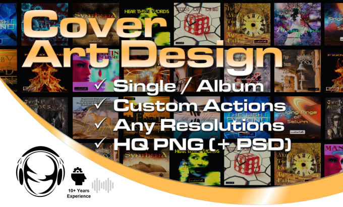 Gig Preview - Design your music artwork in photoshop