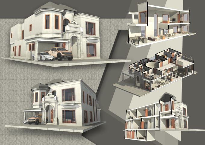 Gig Preview - Professional revit modelling and rendering