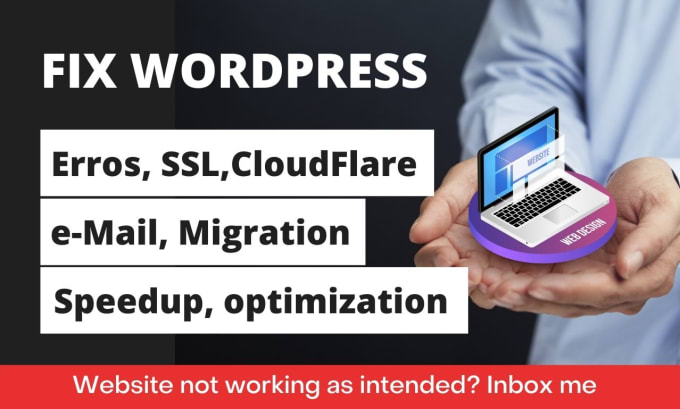 Bestseller - fix wordpress, cpanel, email, godaddy, vps, SSL, migration, CDN, cloudflare