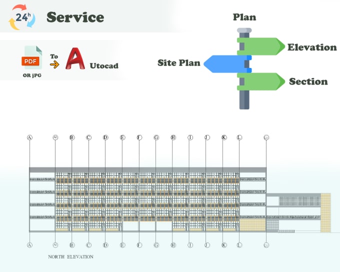 Gig Preview - Make creative design house plan in autocad for you