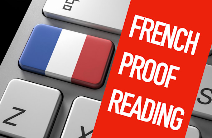 Gig Preview - Proofread 400 words in french by native