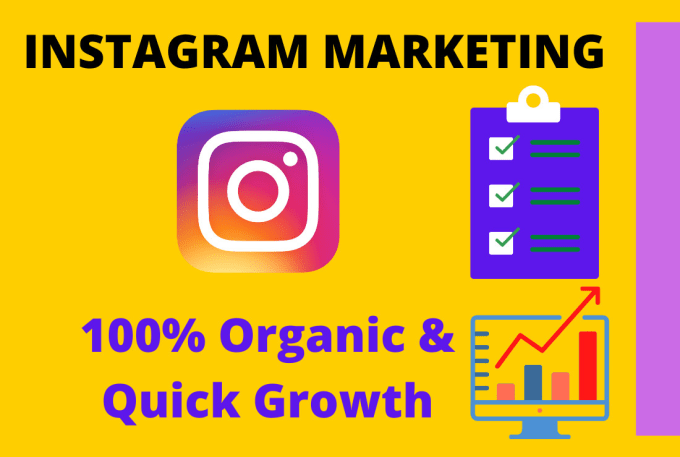 Gig Preview - Grow and manage your instagram marketing