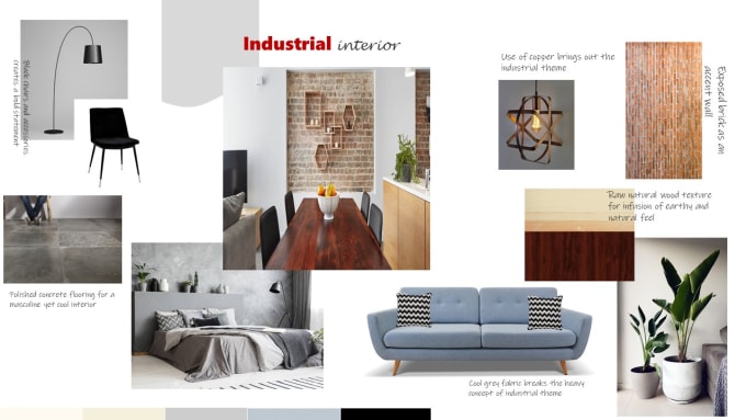 Bestseller - create interior design mood board for any style and space