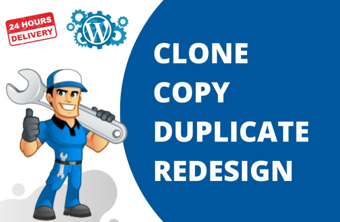 Gig Preview - Redesign copy clone duplicate customize wordpress website, using elementor pro