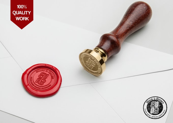 Gig Preview - Replicate your logo into retro, rubber stamp, or wax seal