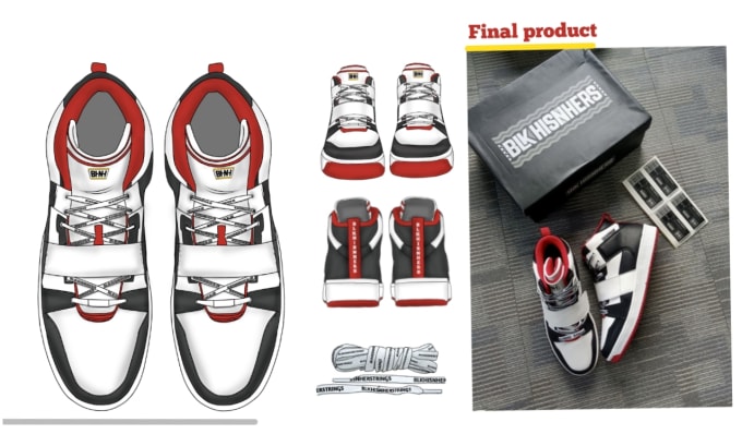 Gig Preview - Custom shoe design, shoe sketch and sneakers design concepts