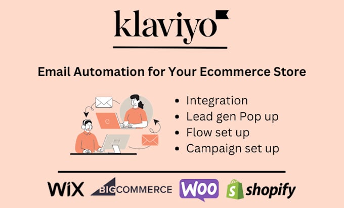 Gig Preview - Do klaviyo email marketing automation for your ecommerce store