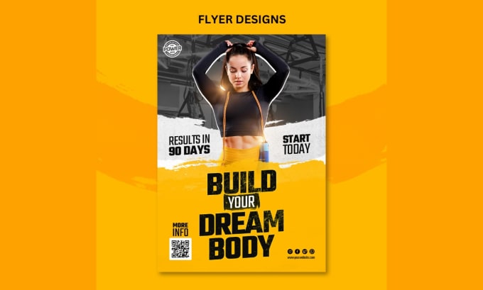 Bestseller - design awesome flyer, poster and  graphic design