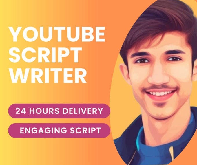 Gig Preview - Be your youtube script writer and write engaging video script