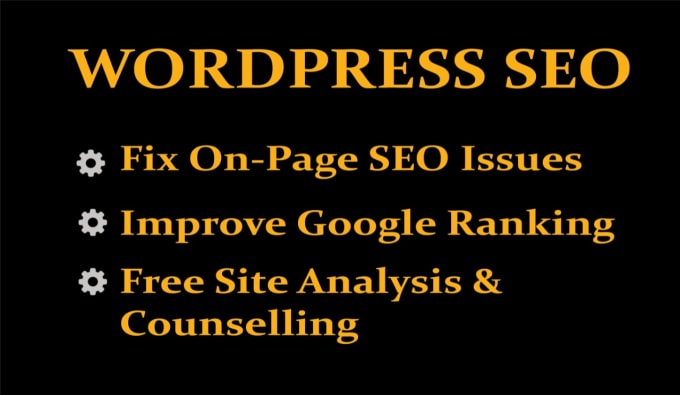 Gig Preview - Do wordpress onpage SEO optimization for better ranking