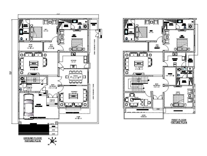 Gig Preview - Do 2d drawings and floor plans