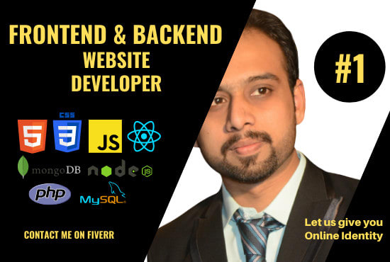 Gig Preview - Develop mern stack web application frontend and backend