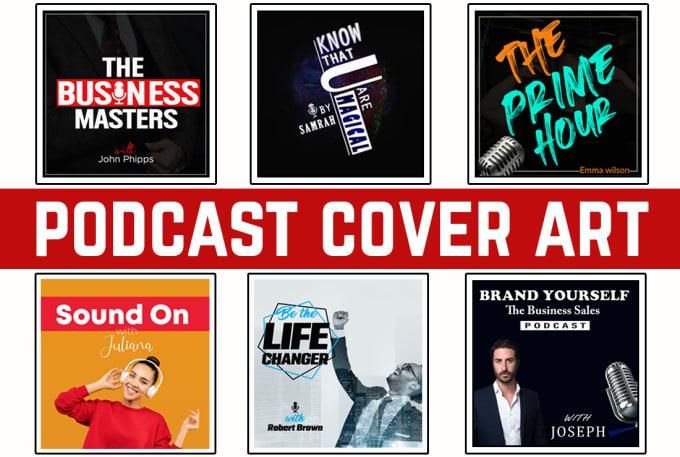 Gig Preview - Design professional podcast cover art