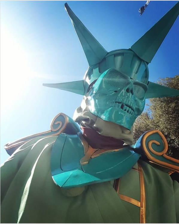 Bestseller - say anything as a statue of liberty karthus league of legends cosplay