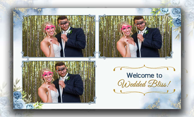 Gig Preview - Design creative photo booth template