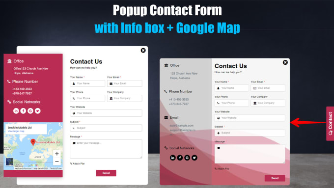 Gig Preview - Build any custom shopify contact form, form builder