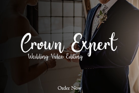 Gig Preview - Do cinematic wedding video editing