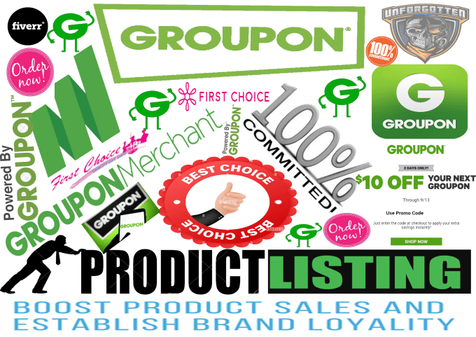 Gig Preview - Do product listing on groupon