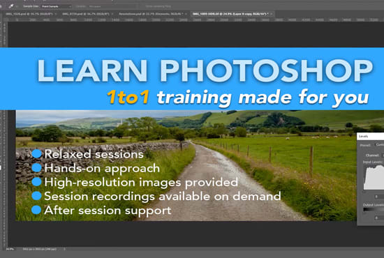 Gig Preview - Teach you the best photoshop practices from zero to hero