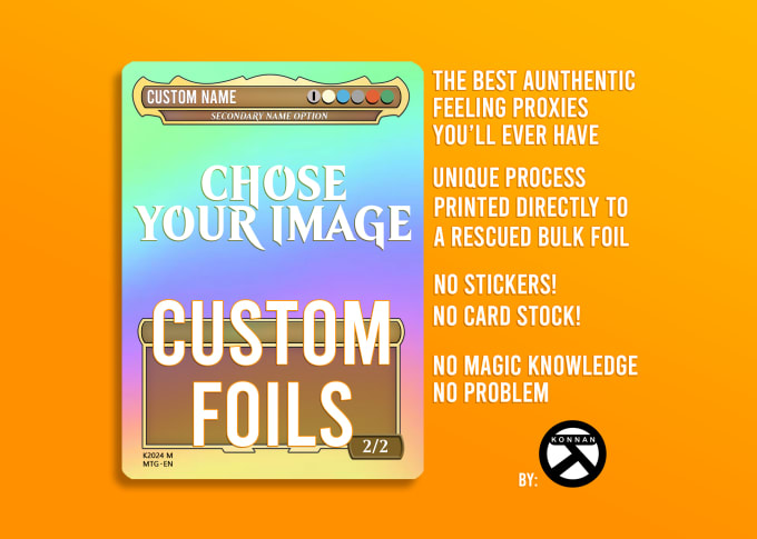 Bestseller - make personalized magic the gathering cards shipped to you