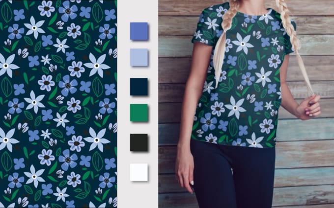 Gig Preview - Create a professional pattern design for any object