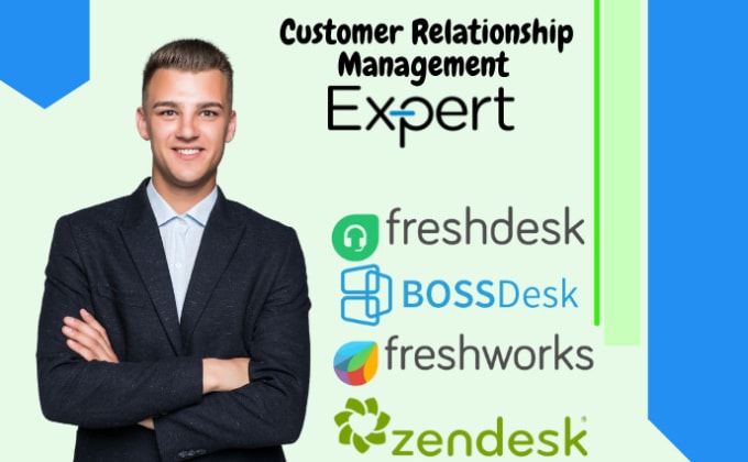 Gig Preview - Set up zendesk, freshdesk, bossdesk, freshsales, freshworks CRM