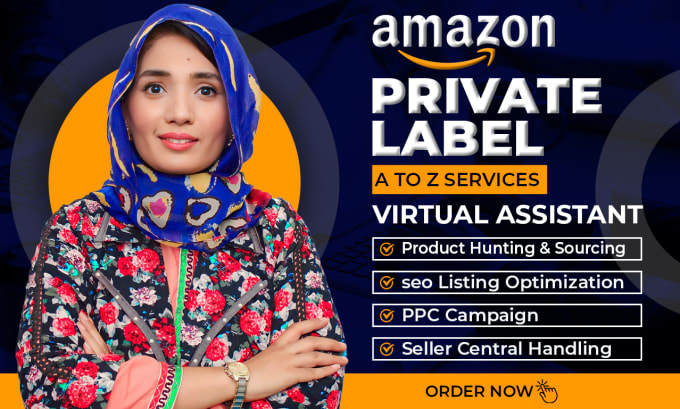 Gig Preview - Be virtual assistant for private label and amazon fba specialist