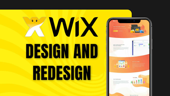 Gig Preview - Do a wix website design and redesign, wix website, or wix online store