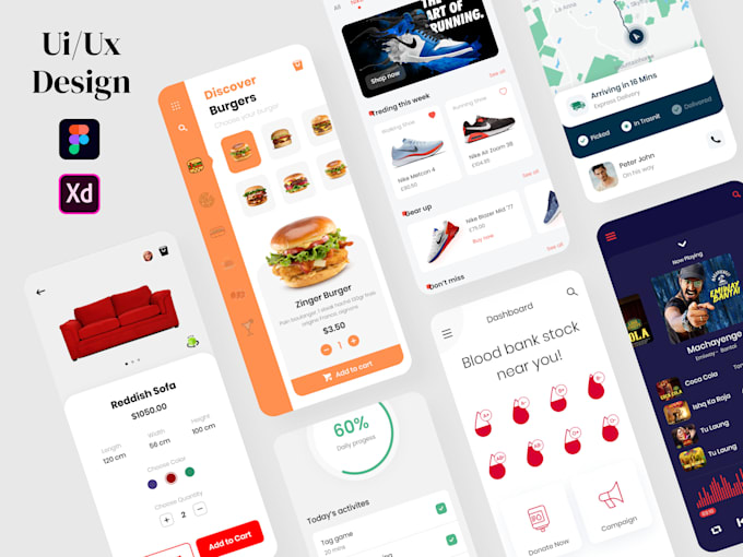 Bestseller - do mobile app and website ui ux design in figma