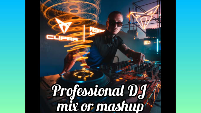 Gig Preview - Make a professional dj mix of your playlist