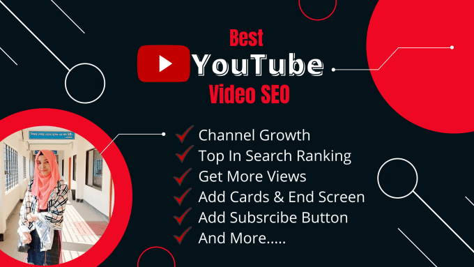 Gig Preview - Optimize the SEO for your youtube channel and videos