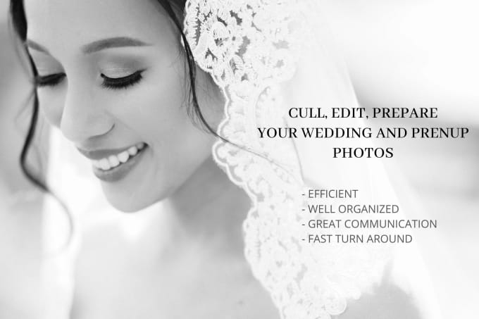 Gig Preview - Cull and edit your wedding photos efficiently in lightroom