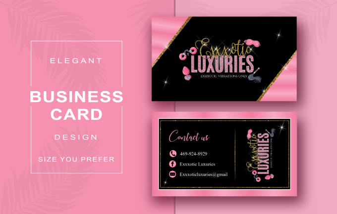 Gig Preview - Design luxury business card, loyalty card, or gift card