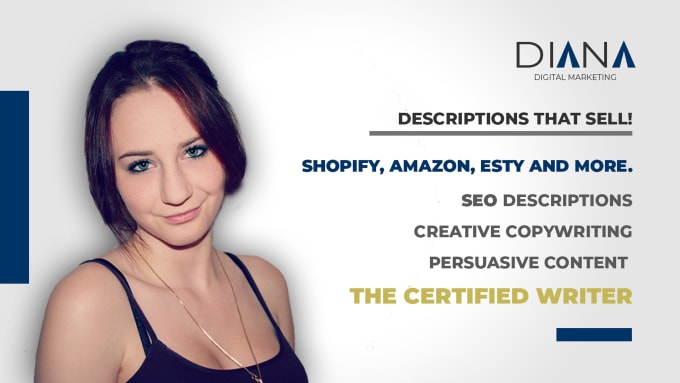 Gig Preview - Write SEO amazon, etsy or shopify product descriptions