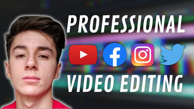 Gig Preview - Do professional video editing for any kind of project