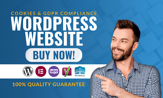 Gig Preview - Make your wordpress website gdpr cookies compliant