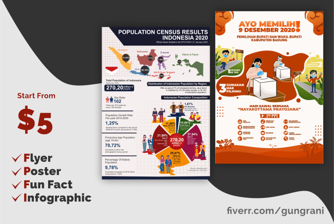 Gig Preview - Do professional infographic and fun fact page