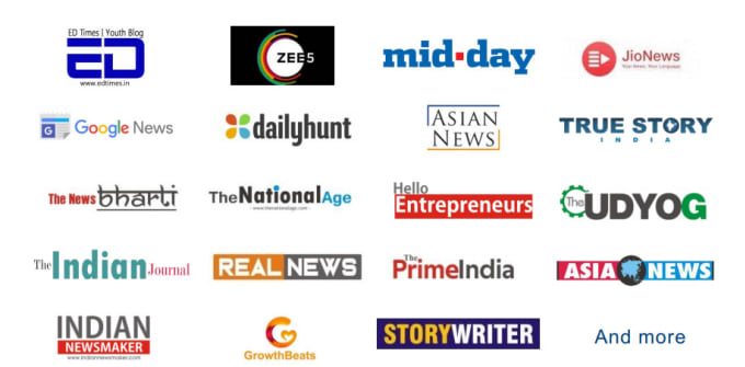 Gig Preview - Publish your article on indian and USA news websites