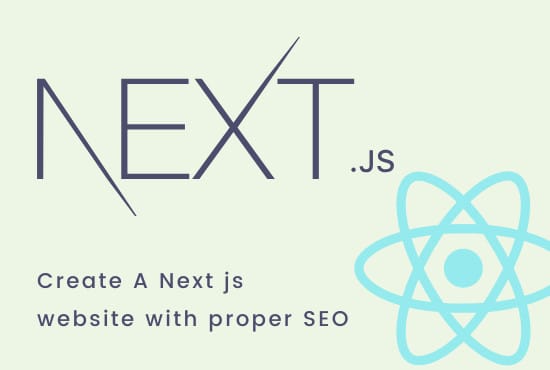 Gig Preview - Create a next js website with full SEO