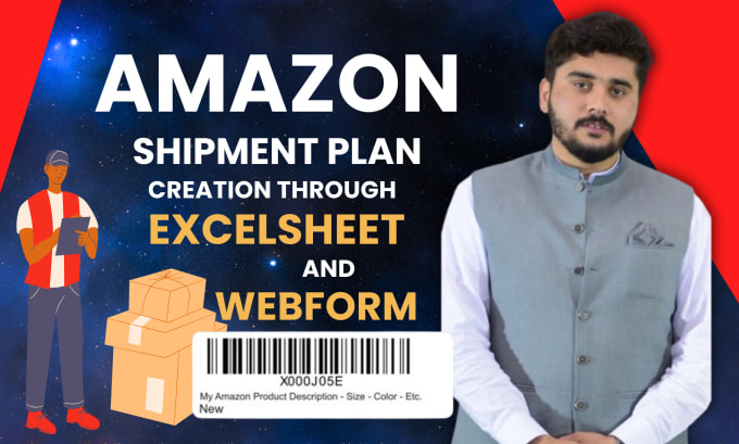 Gig Preview - Create amazon fba shipment plan and bulk shipping plan for pl fba