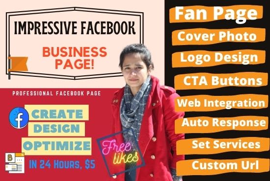 Gig Preview - Setup impressive facebook business page