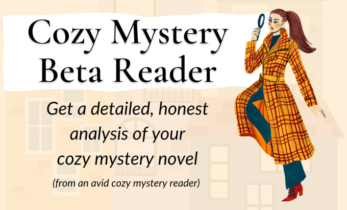 Gig Preview - Beta read your cozy mystery novel