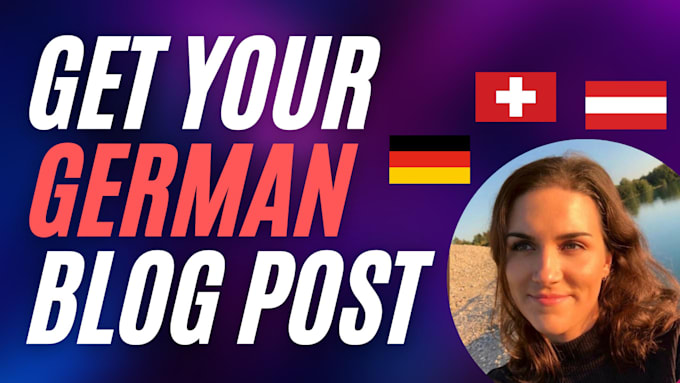 Gig Preview - Write your blog post or article in german