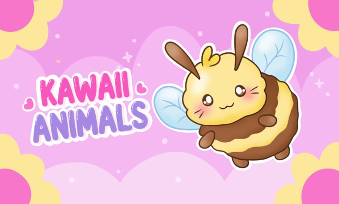 Gig Preview - Draw cute kawaii chibi animal for you