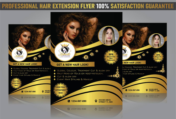 24 Best beauty salon flyer Services To Buy Online | Fiverr